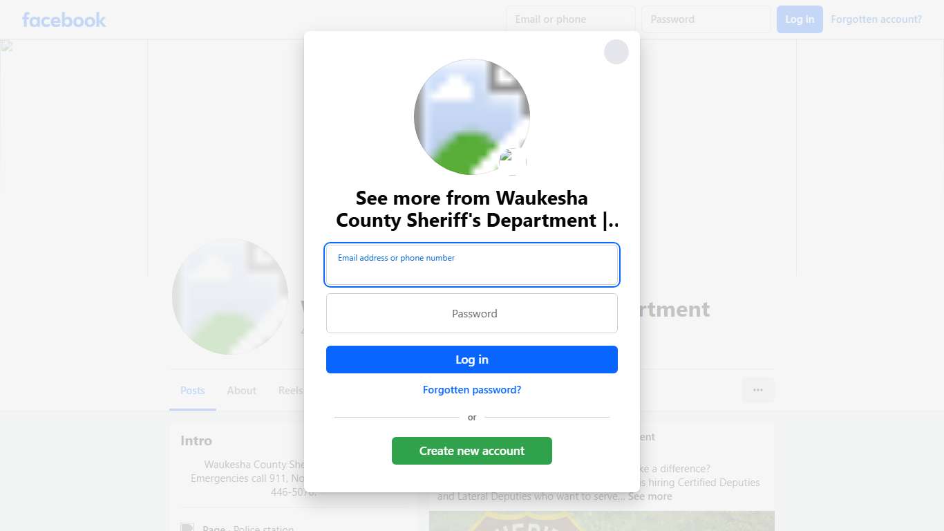 Waukesha County Sheriff's Department Waukesha WI Facebook